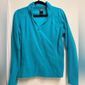 North Face 1/4 zip fleece top.